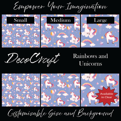 DecoCraft - Fairy Tales - Rainbows and Unicorns