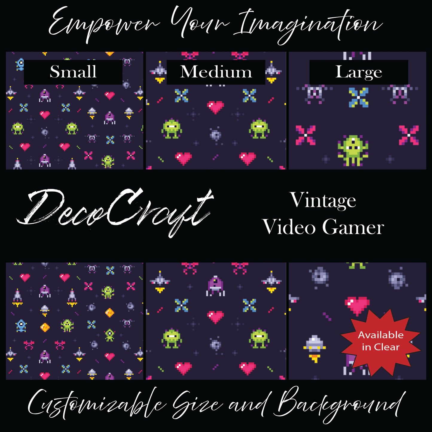 DecoCraft - Kids - Vintage Video Gamer