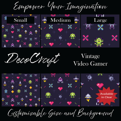 DecoCraft - Kids - Vintage Video Gamer