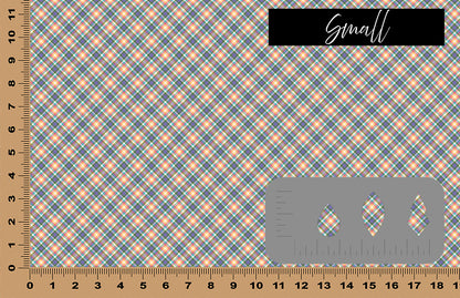 DecoCraft - Plaid - Easter Spring - Pastel Purple