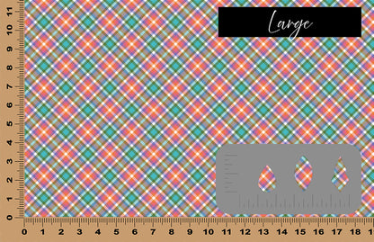 DecoCraft - Plaid - Easter Spring - Pastel Pink