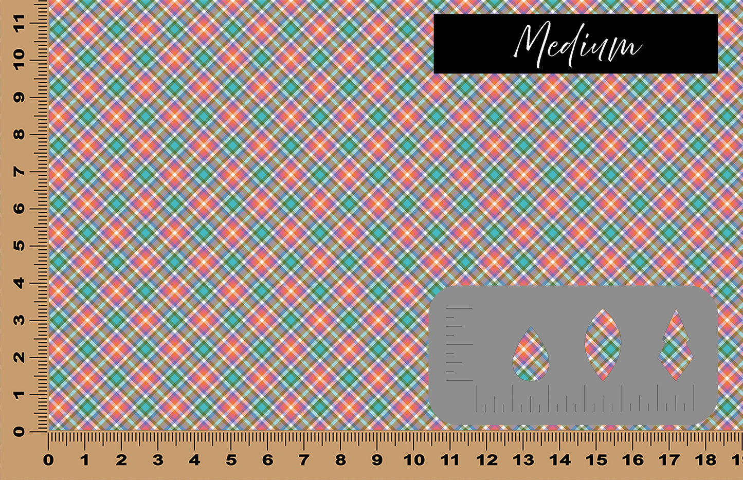 DecoCraft - Plaid - Easter Spring - Pastel Pink