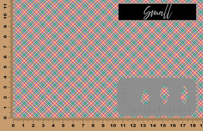 DecoCraft - Plaid - Easter Spring - Pastel Pink
