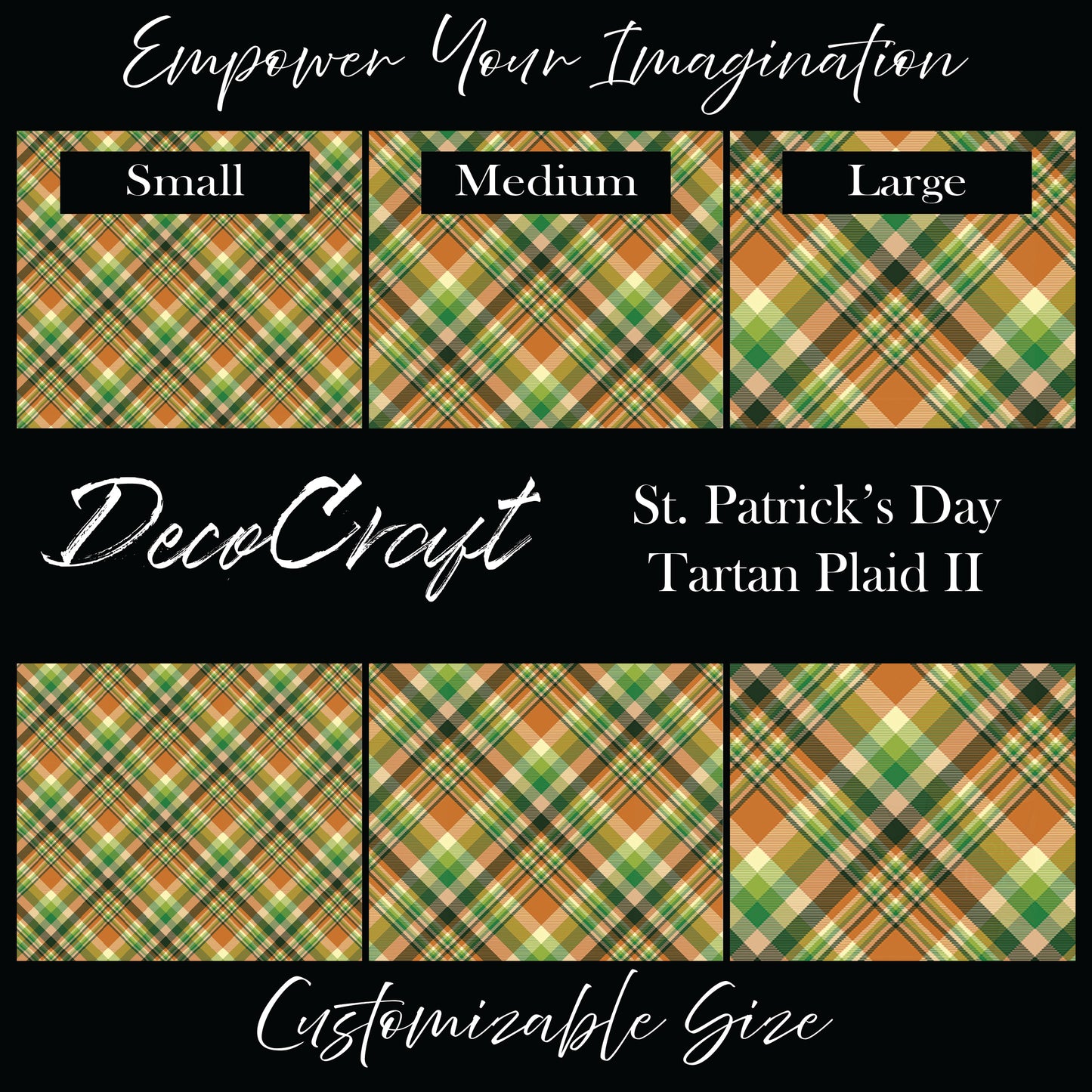 DecoCraft - Plaid - St. Patrick's Day - Tartan Plaid II