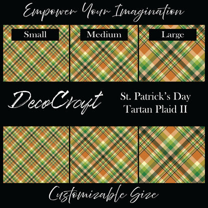 DecoCraft - Plaid - St. Patrick's Day - Tartan Plaid II