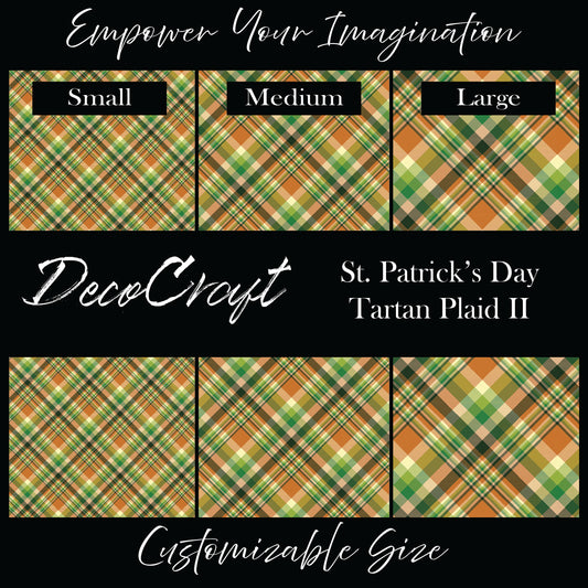 DecoCraft - Plaid - St. Patrick's Day - Tartan Plaid II