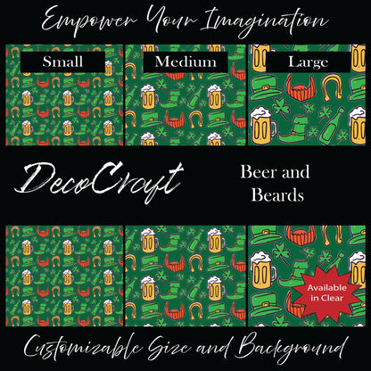 DecoCraft - St. Patrick's Day - Beer & Beards