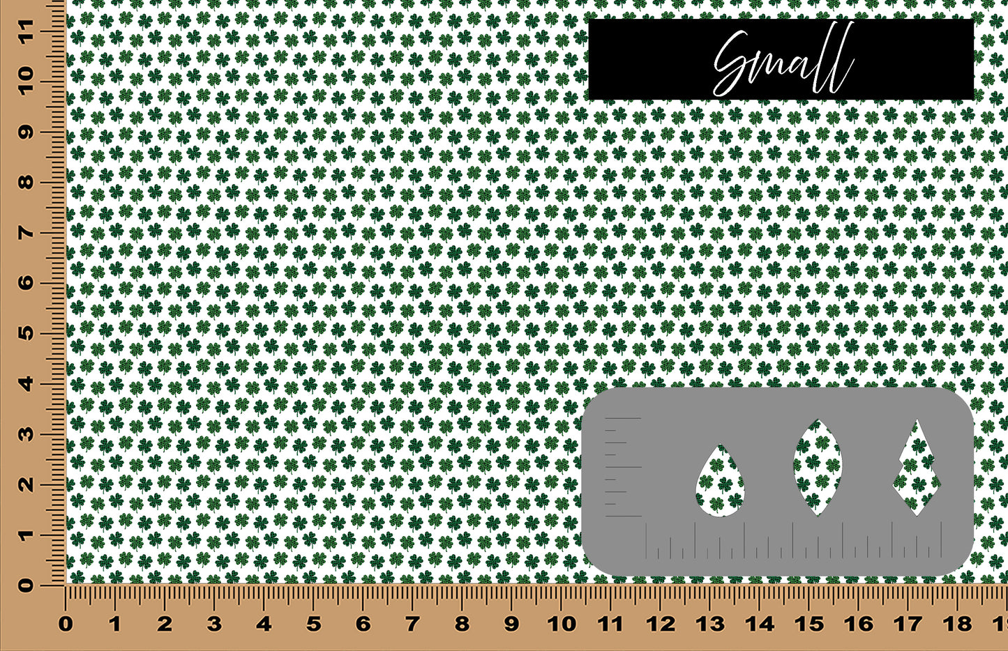 DecoCraft - St. Patrick's Day - Leopard Shamrocks