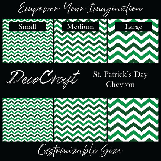 DecoCraft - St. Patrick's Day - Chevron