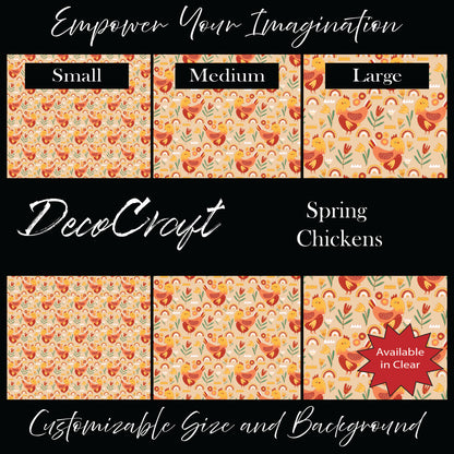 DecoCraft - Spring & Easter - Spring Chickens