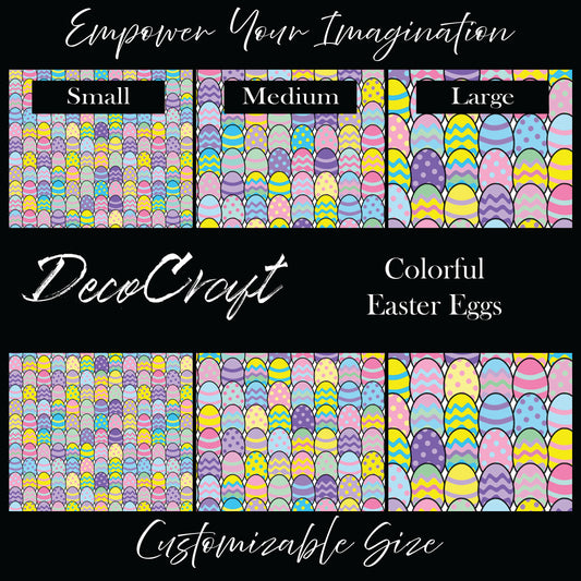DecoCraft - Spring & Easter - Colorful Easter Eggs