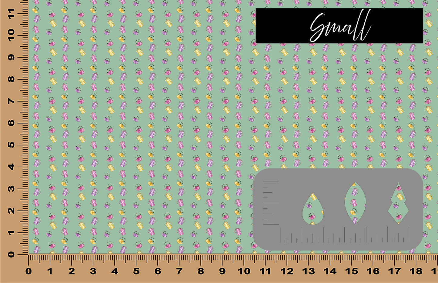 DecoCraft - Spring & Easter - Polka Dot Tea Pots