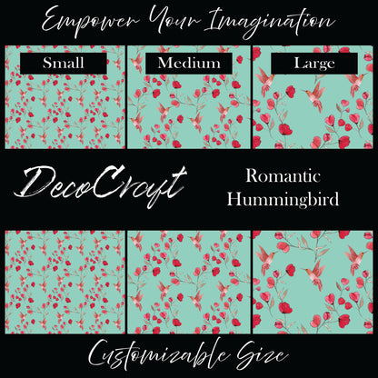 DecoCraft - Valentine's Day - Romantic Hummingbird