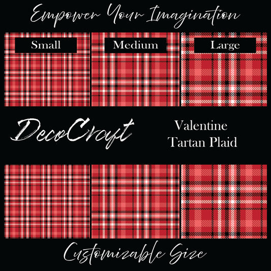 DecoCraft - Plaid - Valentine's Day - Tartan Plaid