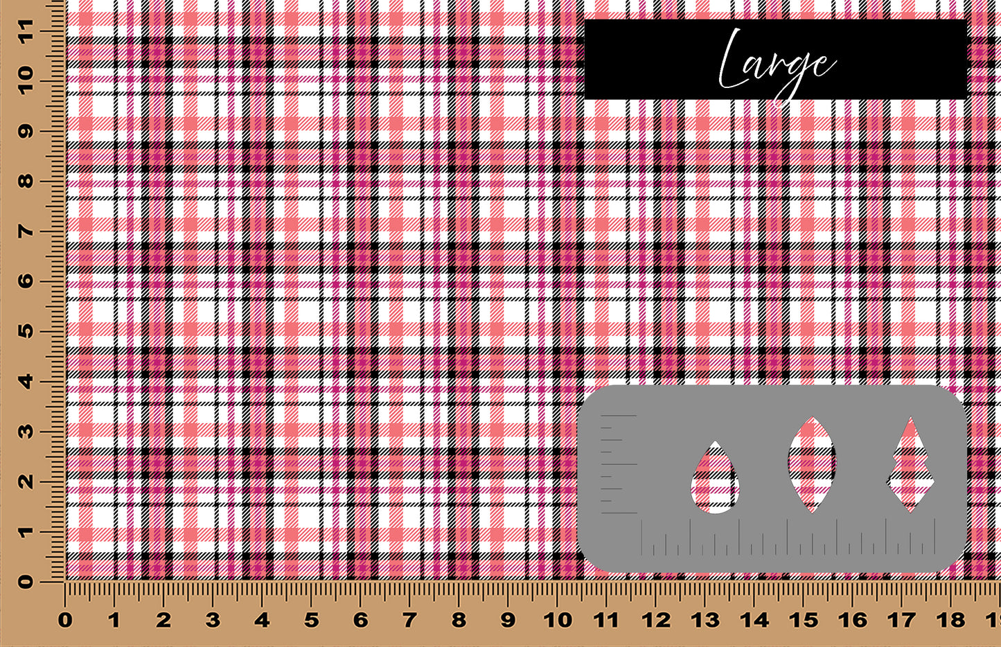 DecoCraft - Plaid - Valentine's Day - Tartan Plaid II