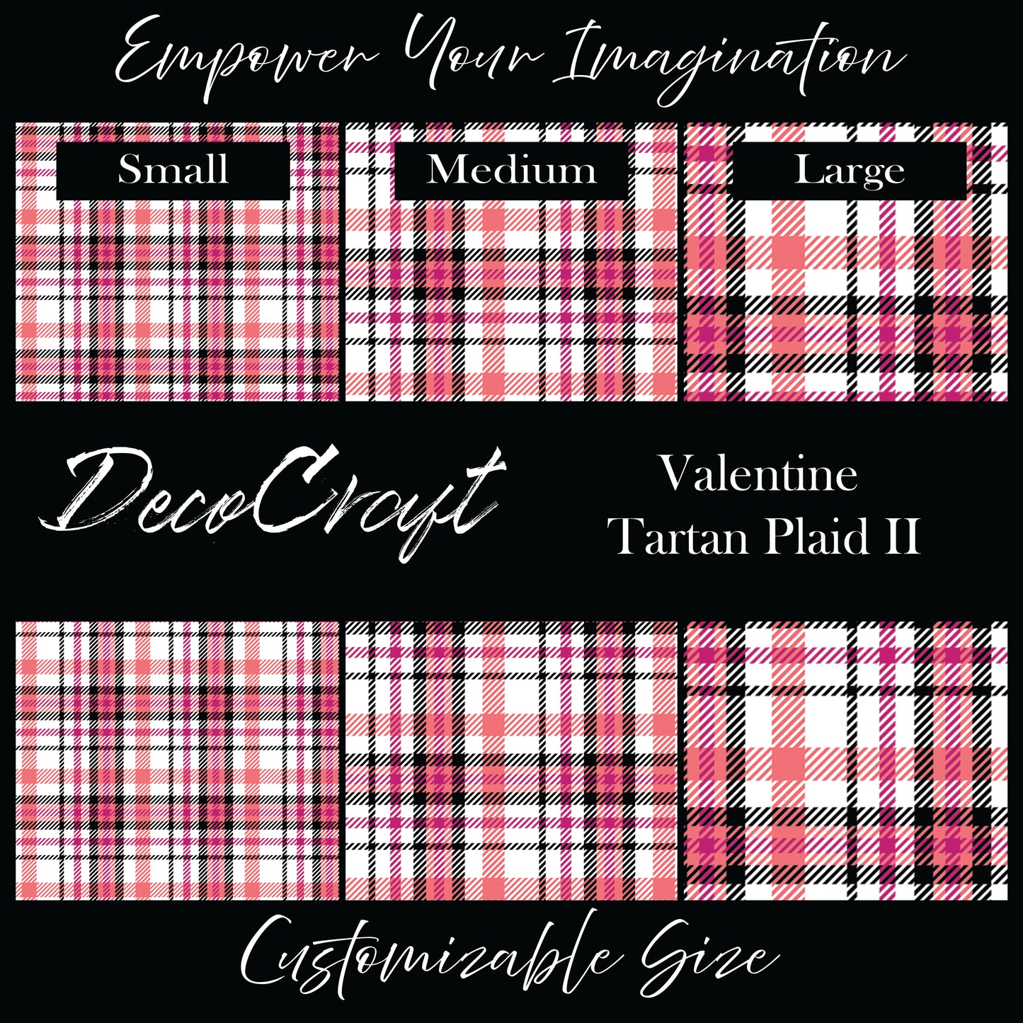 DecoCraft - Plaid - Valentine's Day - Tartan Plaid II