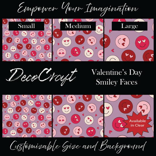 DecoCraft - Valentine's Day - Smiley Faces