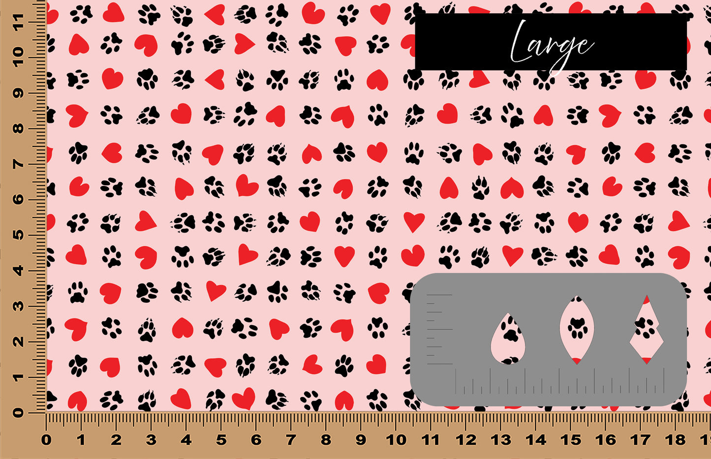 DecoCraft - Valentine's Day - Hearts and Paws