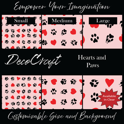 DecoCraft - Valentine's Day - Hearts and Paws