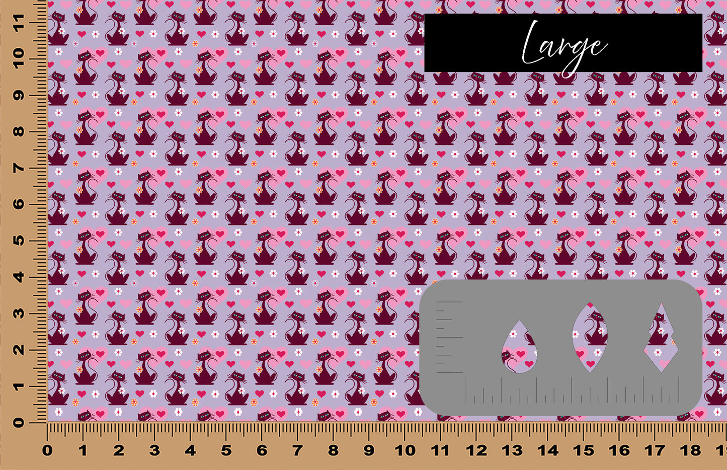 DecoCraft - Valentine's Day - Siamese Cat Love