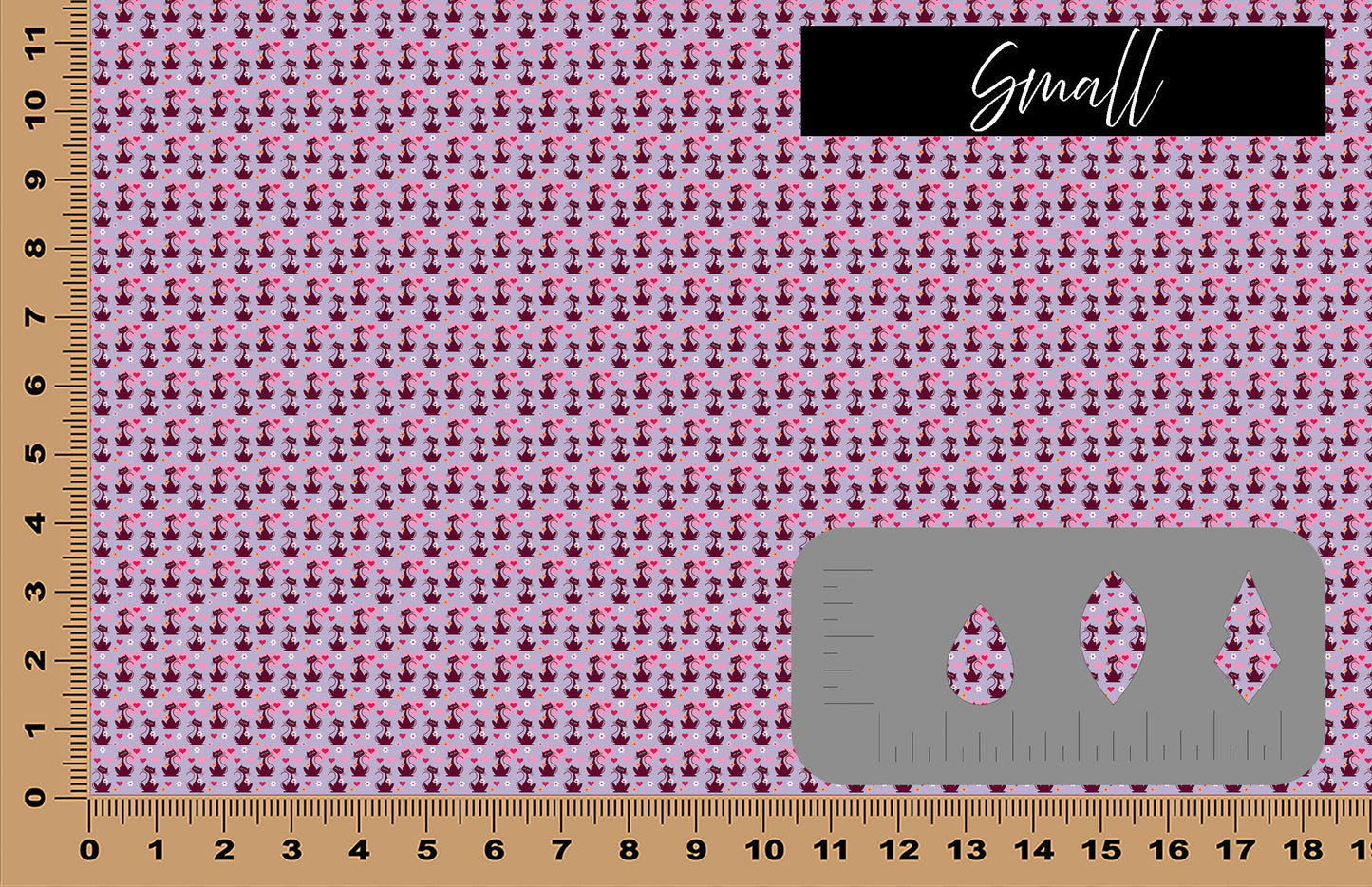 DecoCraft - Valentine's Day - Siamese Cat Love