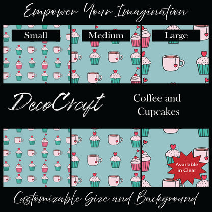 DecoCraft - Valentine's Day - Coffee & Cupcakes