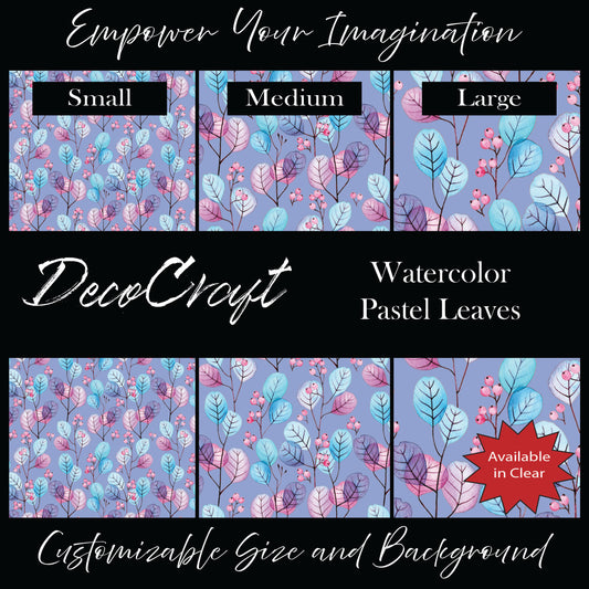 DecoCraft - Flowers & Greenery - Pastel Leaves
