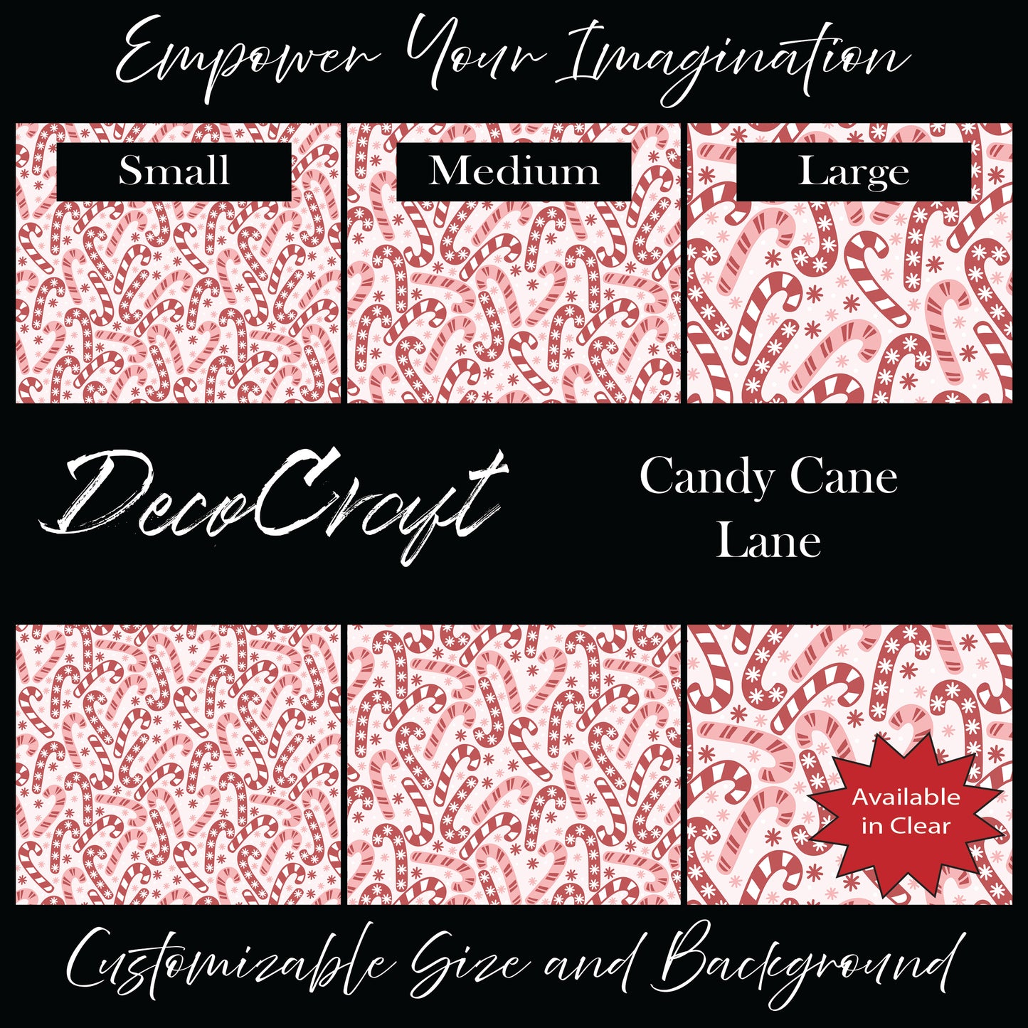 DecoCraft Christmas - Candy Cane Lane