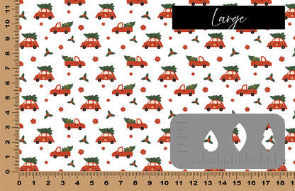 DecoCraft Christmas - Retro Christmas Trucks and Cars