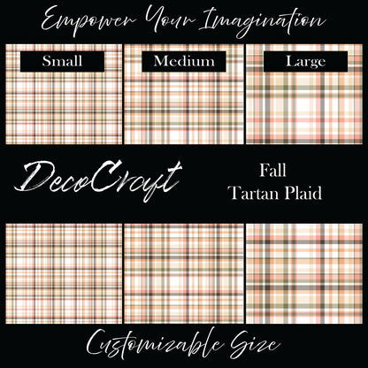 DecoCraft - Fall/Autumn - Tartan Plaid