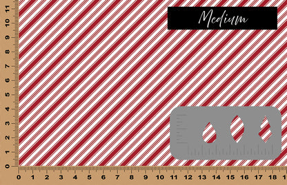 DecoCraft - Stripes - Dark Red Diagonal Stripes