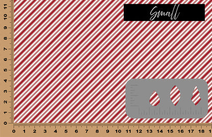 DecoCraft - Stripes - Dark Red Diagonal Stripes