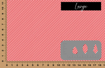 DecoCraft - Stripes - More Candy Cane Stripes