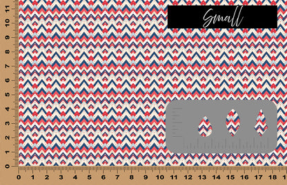 DecoCraft - Americana - Patchwork Chevron I