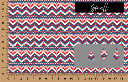 DecoCraft - Americana - Patchwork Chevron II