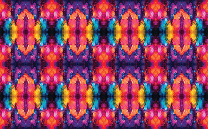 DecoCraft - Abstract - Purple & Orange Psychedelic Alcohol Inks