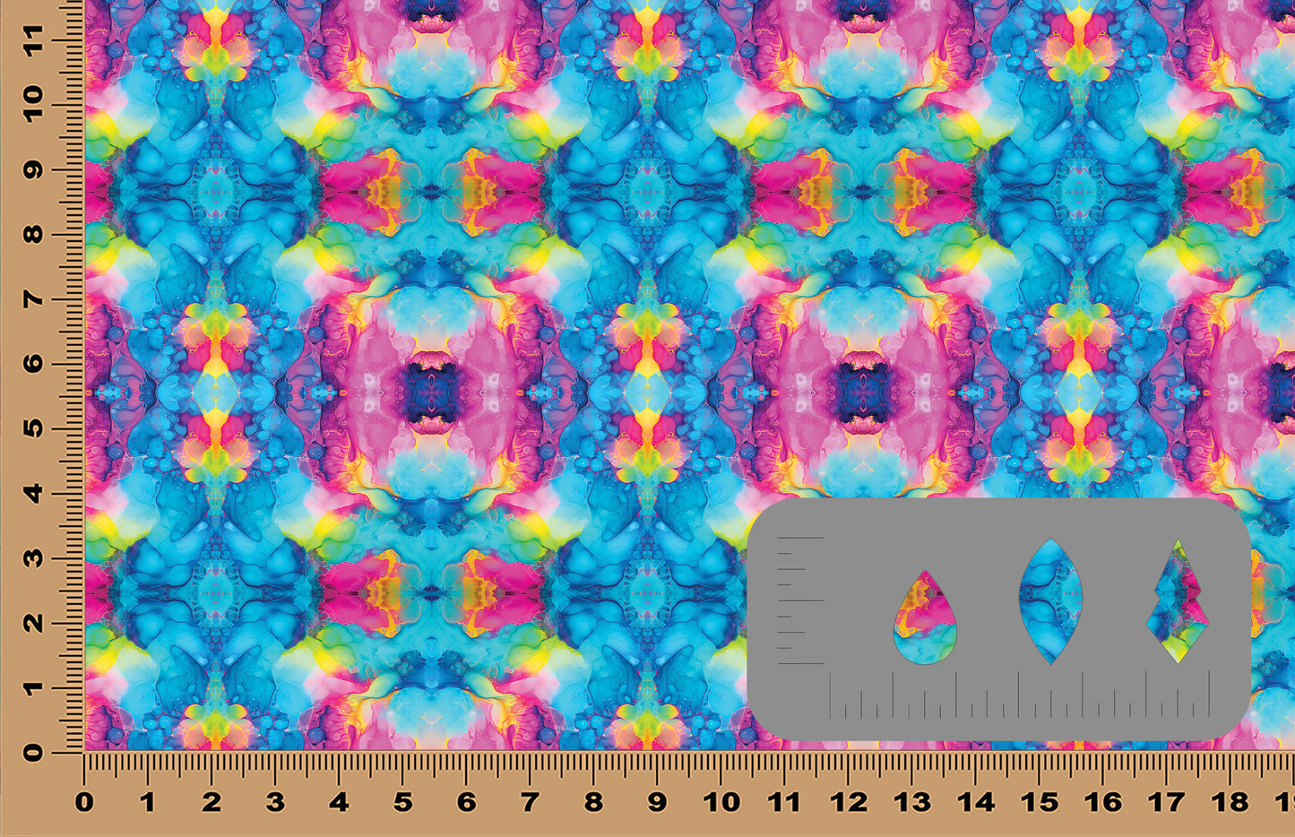 DecoCraft - Abstract - Pastel Psychedelic Alcohol Inks