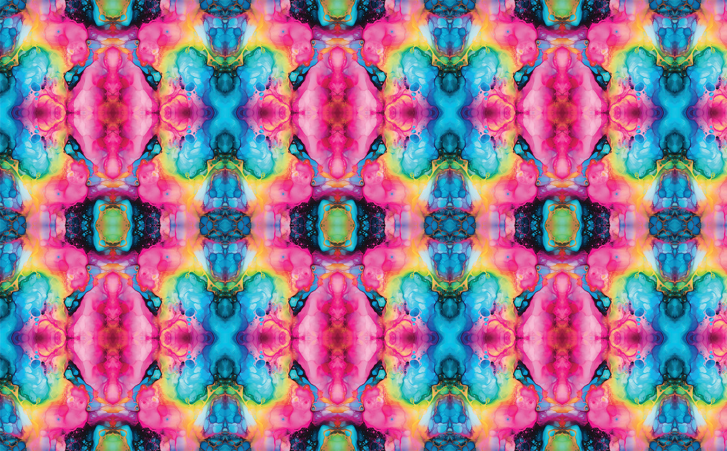 DecoCraft - Abstract - Pastel Psychedelic Alcohol Inks II