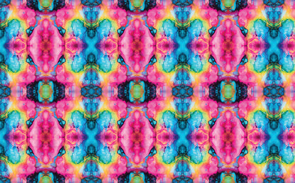 DecoCraft - Abstract - Pastel Psychedelic Alcohol Inks II