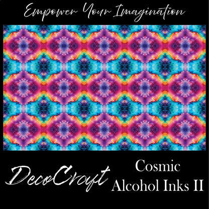 DecoCraft - Abstract - Cosmic Alcohol Inks II