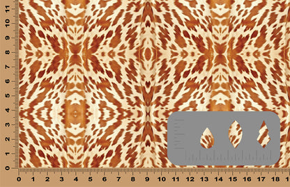 DecoCraft - Animals, Bugs, & Birds - Brown Cow Hide