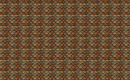 DecoCraft - Animals, Birds, & Bugs - Green & Brown Dinosaur Skin