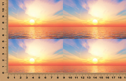 DecoCraft - Skies & Landscapes - Ocean Sunrise