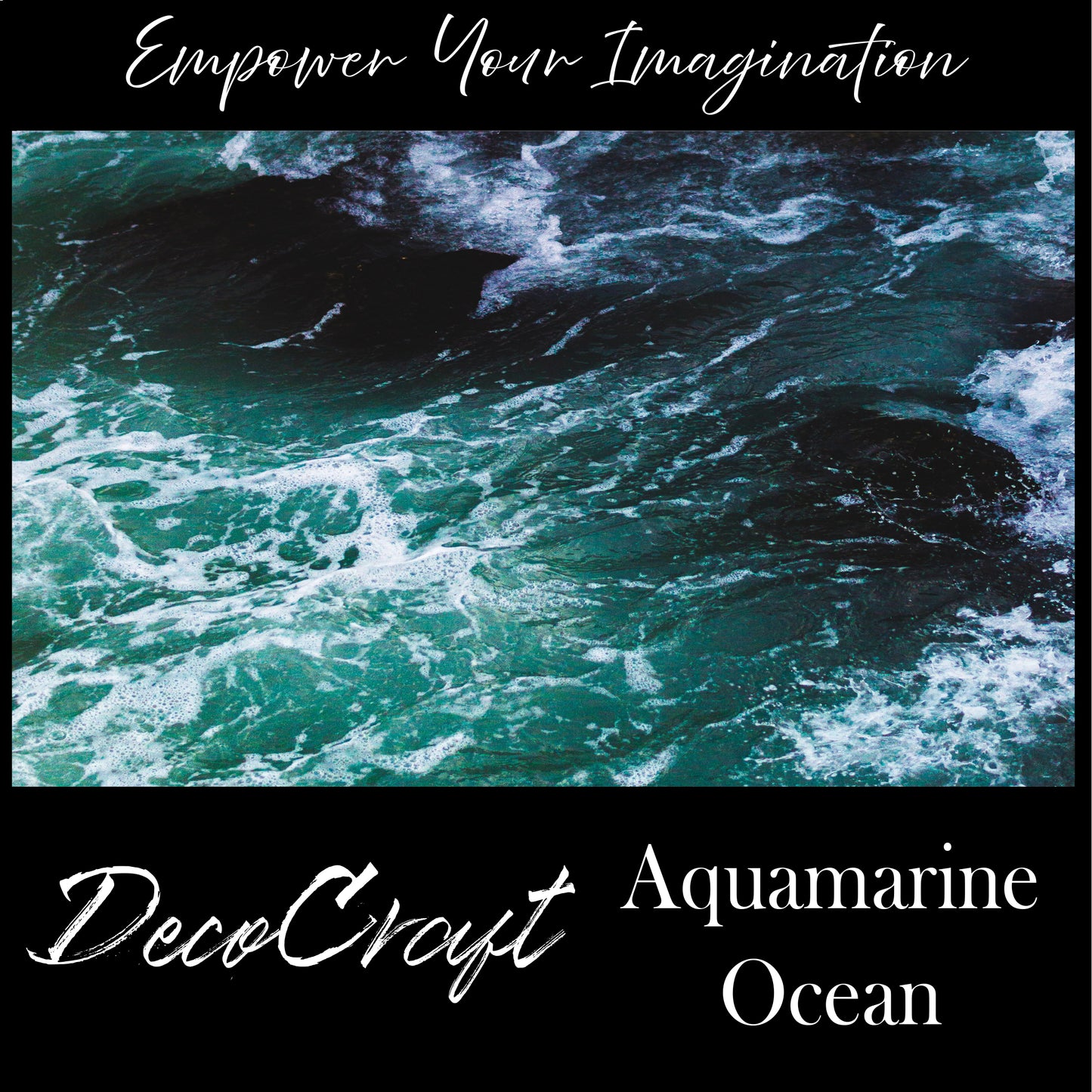 DecoCraft - Skies & Landscapes - Aquamarine Ocean