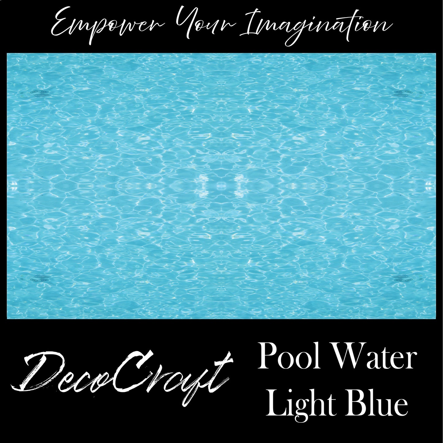 DecoCraft - Skies & Landscapes - Light Blue Pool Water