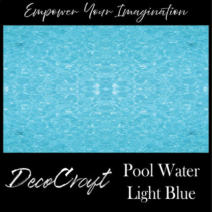 DecoCraft - Skies & Landscapes - Light Blue Pool Water