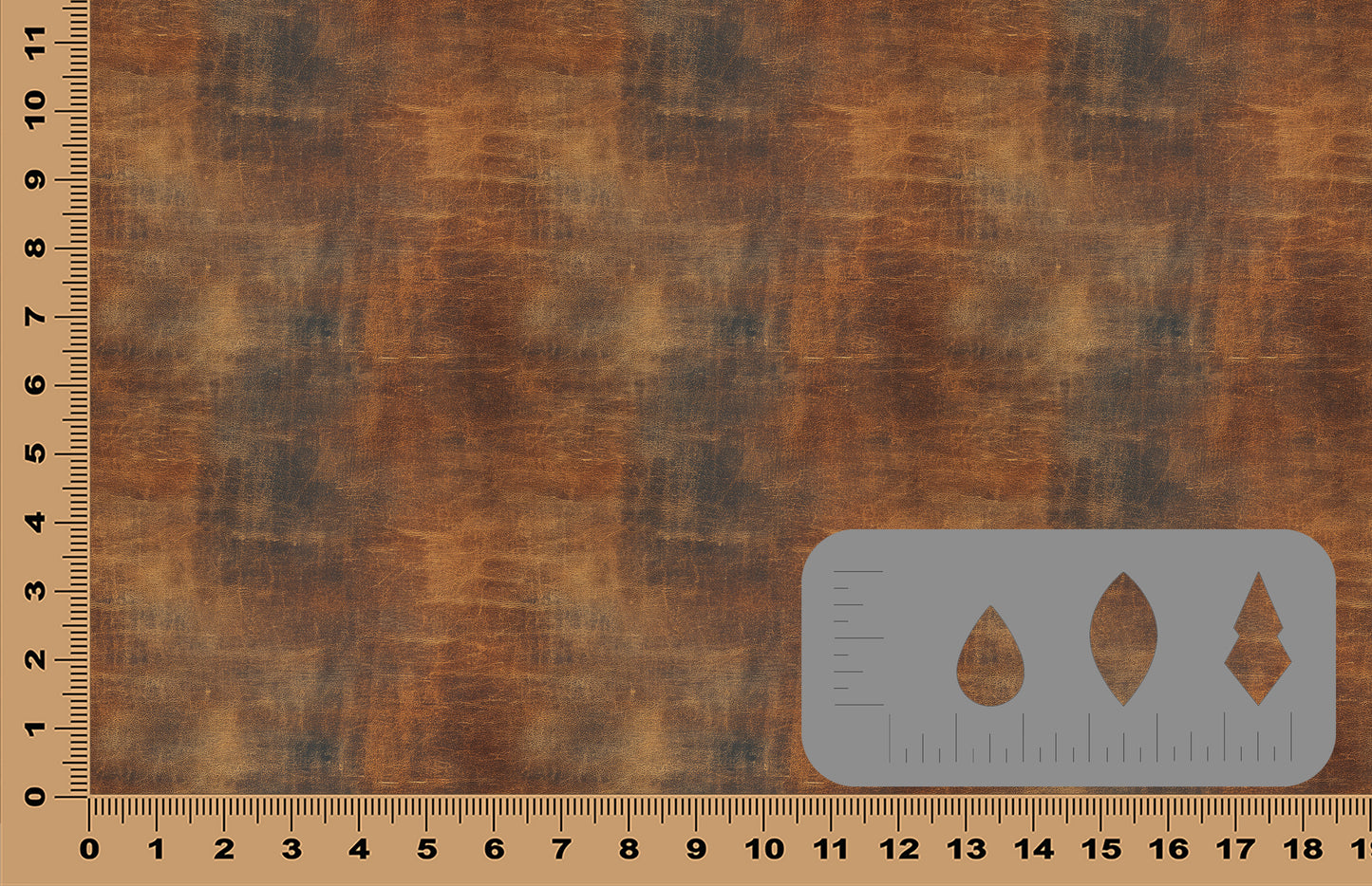 DecoCraft - Textures - Rustic Brown Leather