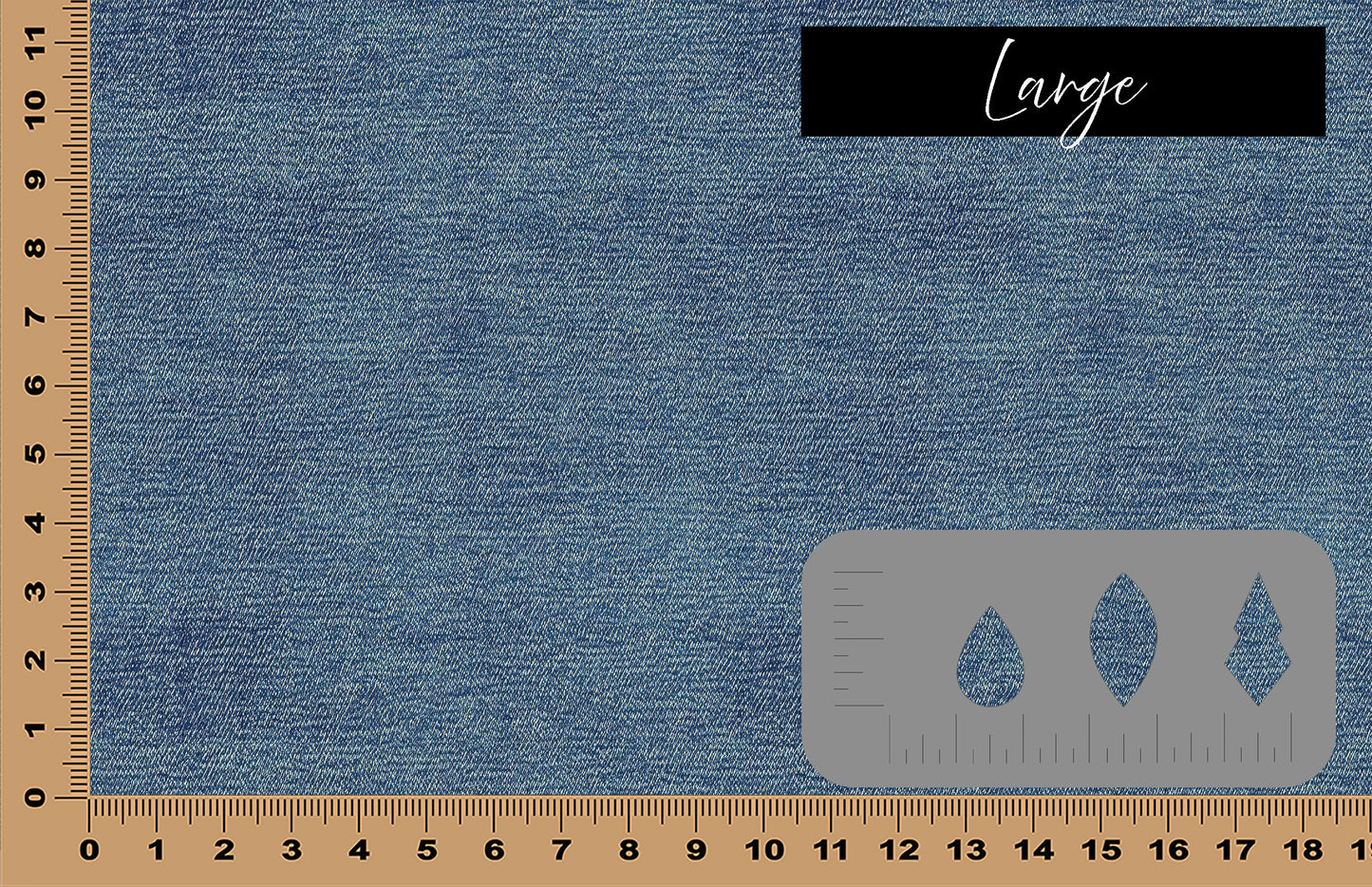 DecoCraft - Textures - Blue Denim
