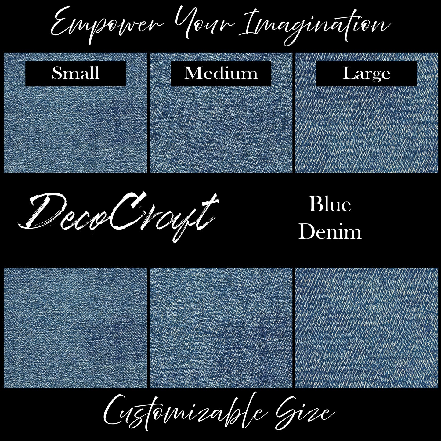DecoCraft - Textures - Blue Denim