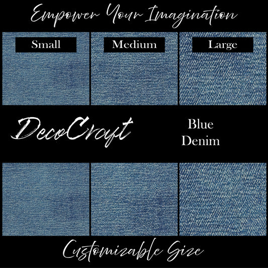 DecoCraft - Textures - Blue Denim